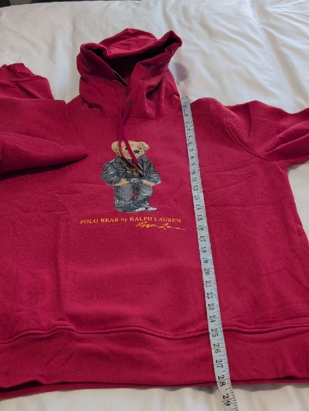 Polo by Ralph Lauren Red Bear Hoodie - Picture 7 of 11